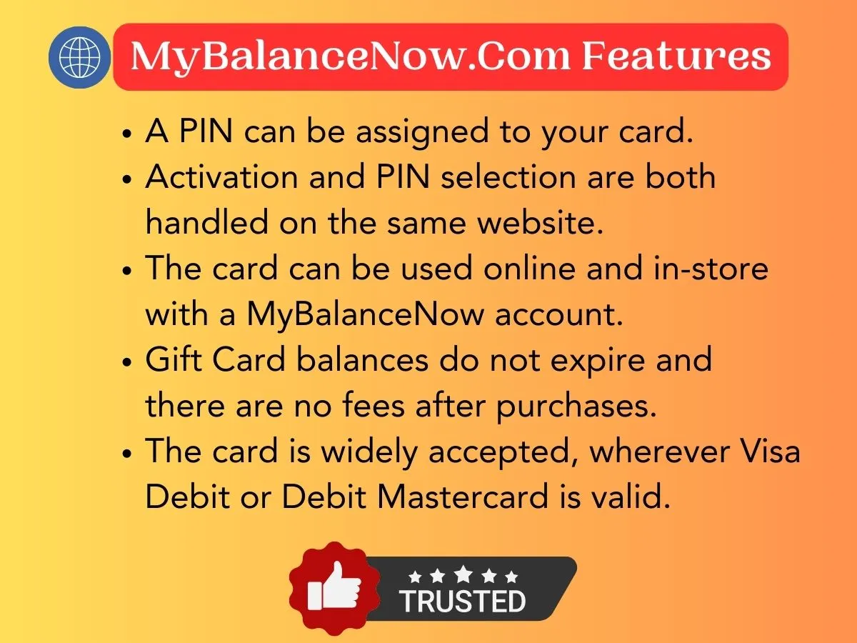 Features of MyBalanceNow.Com Login Portal